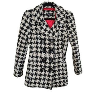 Rue 21 Tweed Double Breasted Overcoat